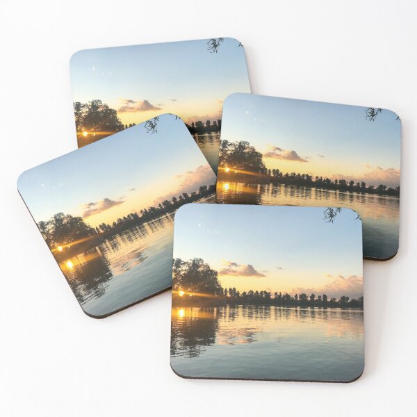 Item preview, Minutes before Sunset, Warm Orange Sky designed and sold by WanderlustBunny.