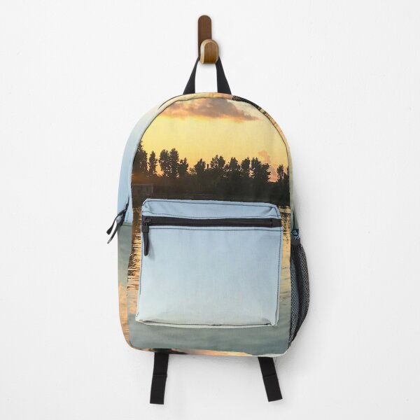 Item preview, Minutes before Sunset, Warm Orange Sky designed and sold by WanderlustBunny.
