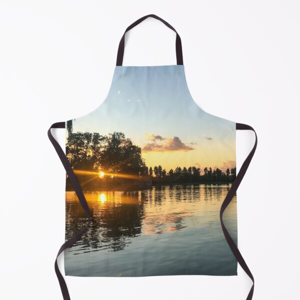 Item preview, Minutes before Sunset, Warm Orange Sky designed and sold by WanderlustBunny.