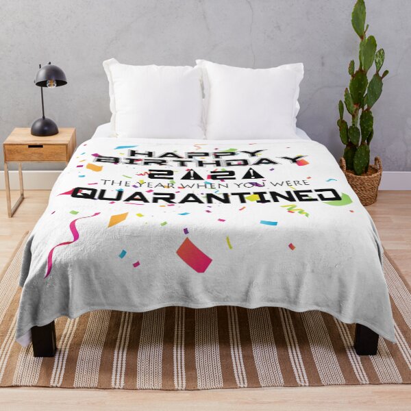 Item preview, HAPPY BIRTHDAY 2020, THE YEAR WHEN YOU WERE QUARANTINED designed and sold by TheAwesomeMiro.