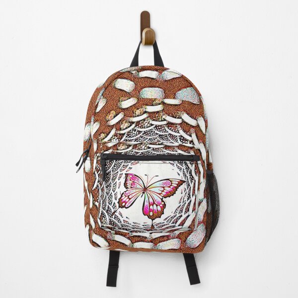 Item preview, Butterfly flying into a portal designed and sold by helenkaiy.