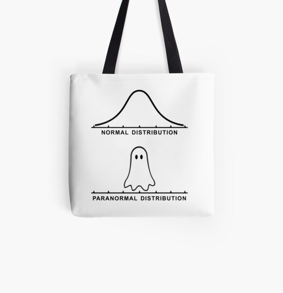 Normal Paranormal Distribution All Over Print Tote Bag
