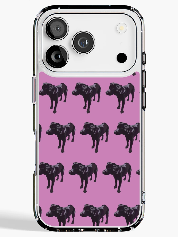 Thumbnail 1 of 5, iPhone Case, Lavender Lab Pattern designed and sold by pupsofnyc.