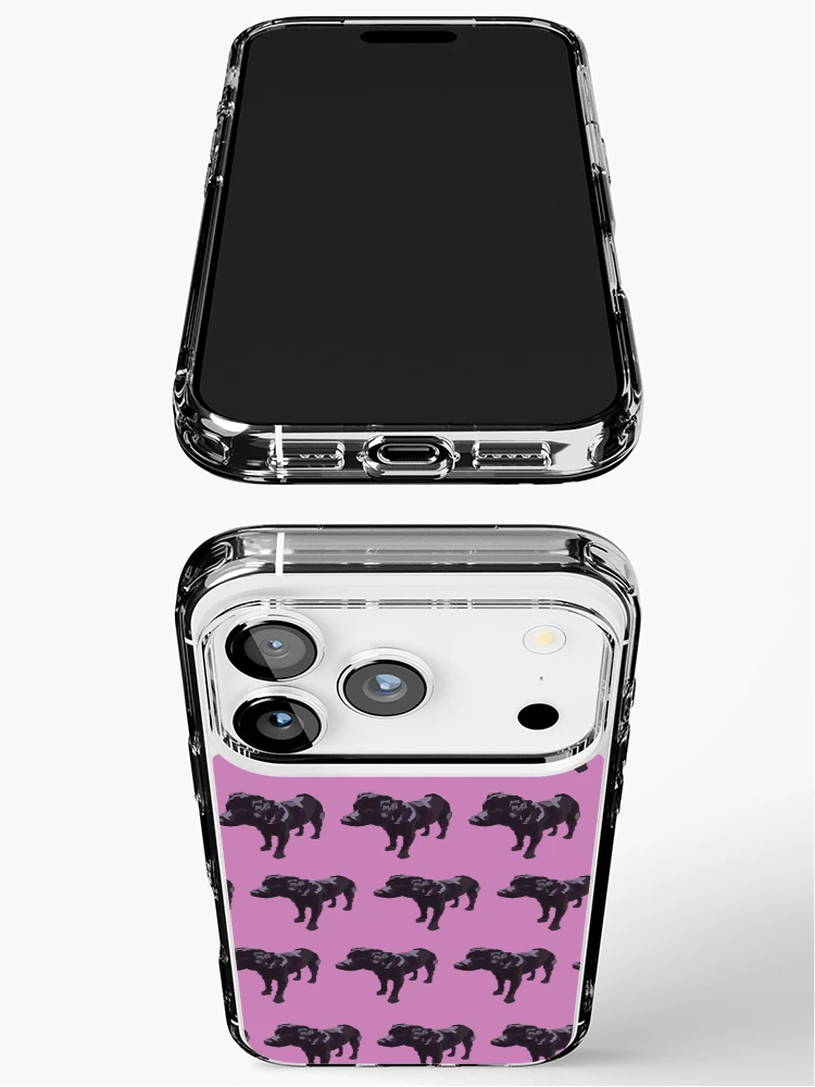 Thumbnail 3 of 5, iPhone Case, Lavender Lab Pattern designed and sold by pupsofnyc.
