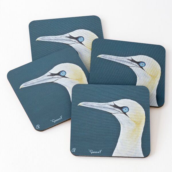Item preview, Gannet - The Seabird Collection - Original Acrylic Painting designed and sold by ArtbyCathyUK.