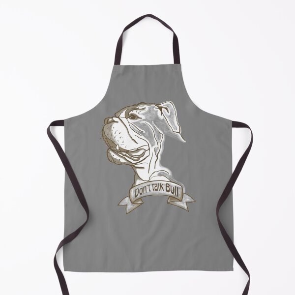 Item preview, Bulldog, Don’t talk Bull. Cartoon. designed and sold by DebbieJoyArt.