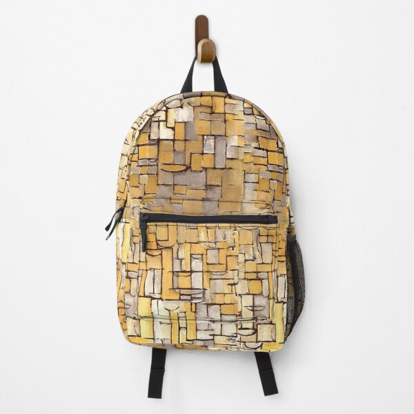 Item preview, Piet Mondrian Fauvism Golden abstract Grunge Yellow texture Post Impressionism pattern designed and sold by conceptDVS.