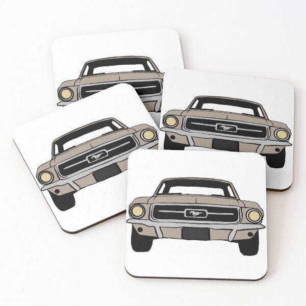 Item preview, 1967 Ford Mustang Pebble Beige  designed and sold by kaylabeatty.