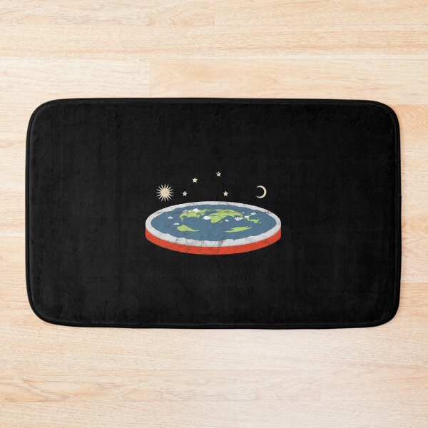 Item preview, Flat Earth Conspiracy - Theory Society Vintage design designed and sold by A-Fashion.