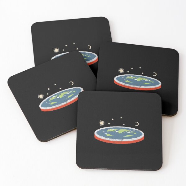 Item preview, Flat Earth Conspiracy - Theory Society Vintage design designed and sold by A-Fashion.