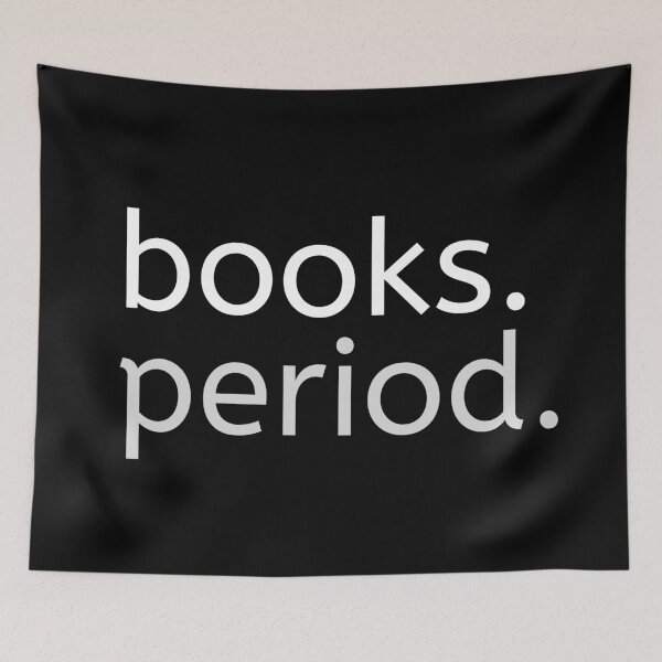 Item preview, books. period. designed and sold by NerdySherds.