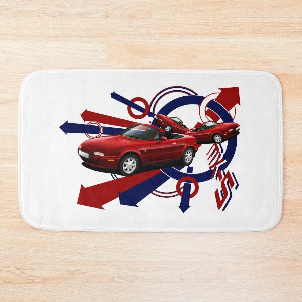 Artikelvorschau, T-Shirt 'Explosion' MX-5 (Miata, Eunos) entworfen und verkauft von RJWautographics.