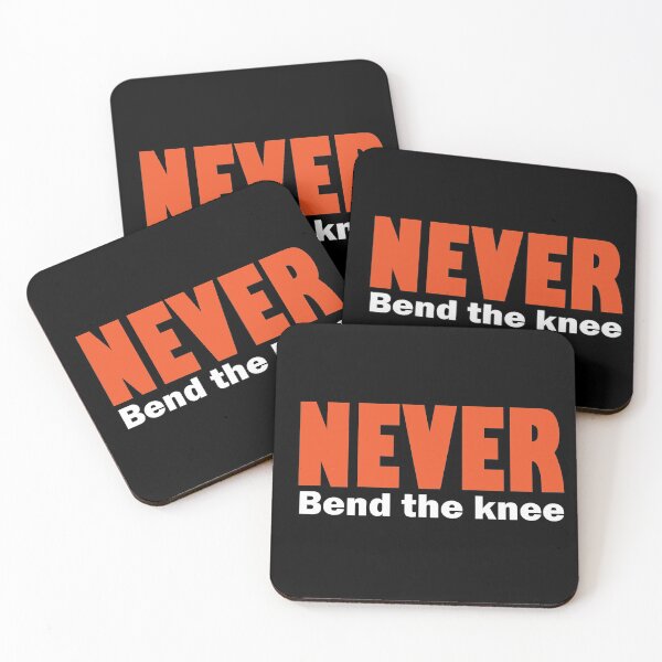 Item preview, Never bend the knee designed and sold by MousaObaid.