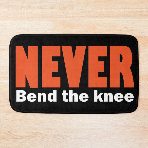 Item preview, Never bend the knee designed and sold by MousaObaid.