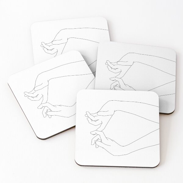 Item preview, Hands line drawing - Robin designed and sold by TheColourStudy.