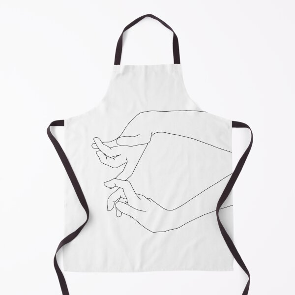 Item preview, Hands line drawing - Robin designed and sold by TheColourStudy.