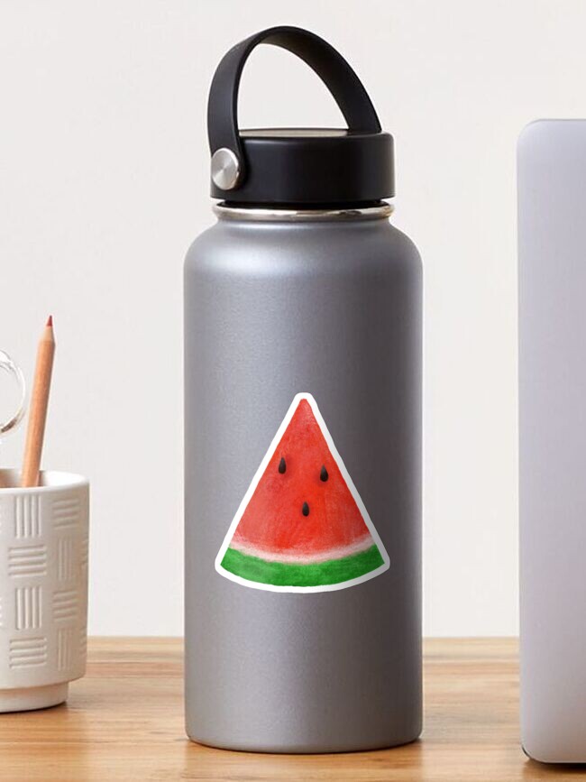 Thumbnail 1 of 3, Sticker, Watermelon Print designed and sold by ddanyen.