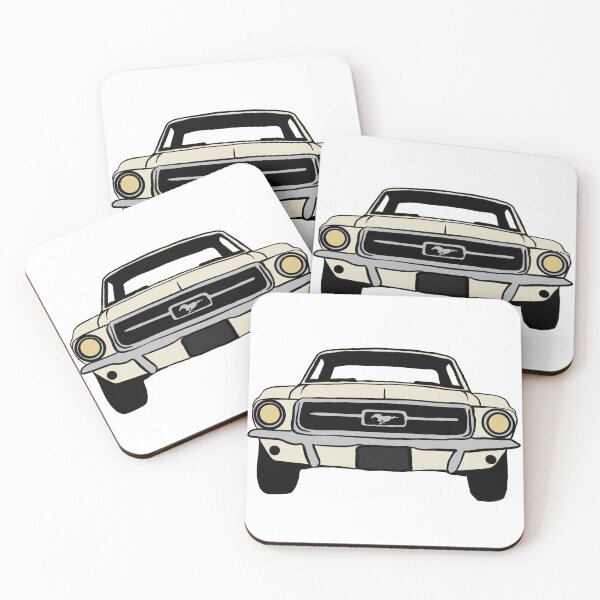 Item preview, 1967 Ford Mustang Wimbledon White designed and sold by kaylabeatty.