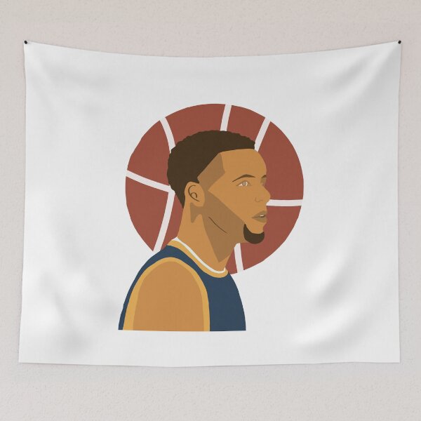 Item preview, Wardell Stephen Curry Illustration designed and sold by clara wafik.