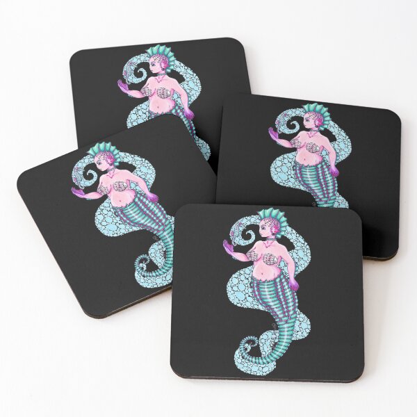 Item preview, Punk Mermaid - seahorse designed and sold by KeishokuMizuki.