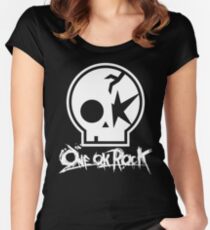 one ok rock Women's Fitted Scoop T-Shirt