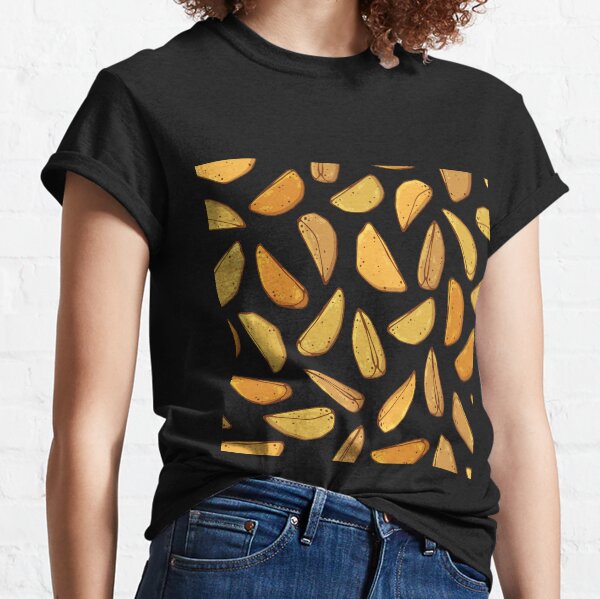 Kartoffel-Wedges-Muster Classic T-Shirt