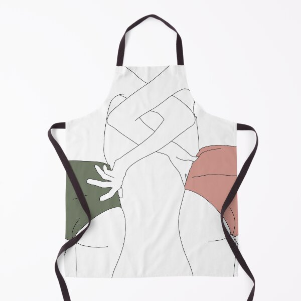 Item preview, Linked arms fashion illustration - Elinor designed and sold by TheColourStudy.