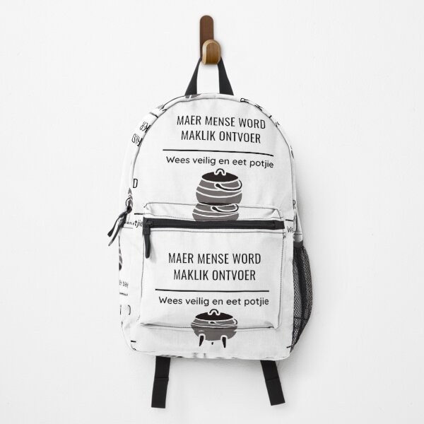 Item preview, Mense word maklik ontvoer - Afrikaans waarskuwing designed and sold by Galathi Designs.