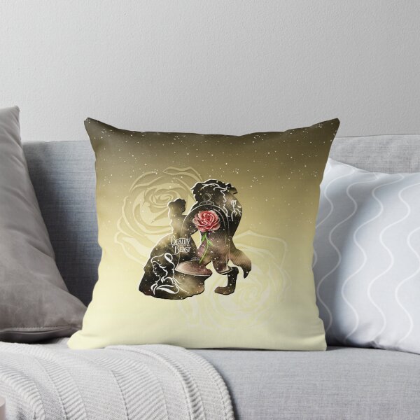 Item preview, Beauty - Beast - Gold Red Rose Couple Romantic Magic Enchanted Love designed and sold by Arte Enchanted.