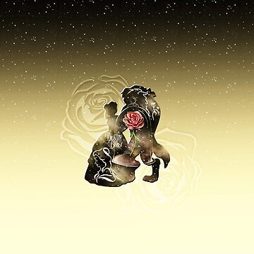 beauty and the beast rose wallpaper