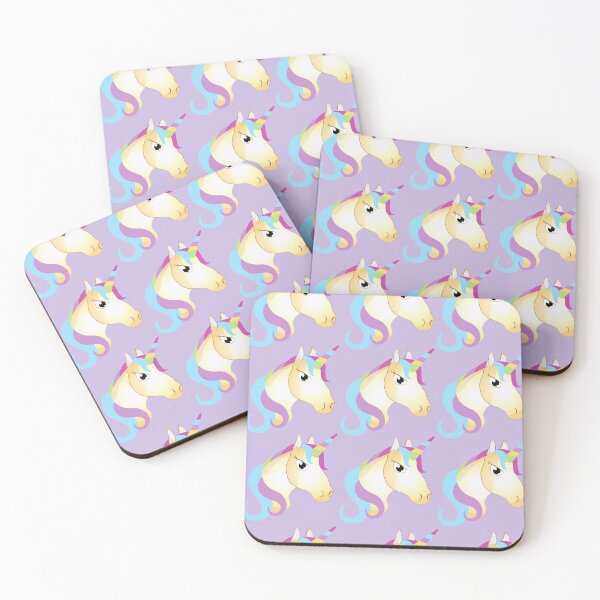Item preview,  Dreaming of Unicorns - Pretty Unicorn Drawing on Lilac Background designed and sold by cgroenewald.