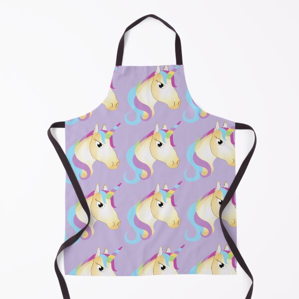 Item preview, Dreaming of Unicorns - Pretty Unicorn Drawing on Lilac Background designed and sold by cgroenewald.