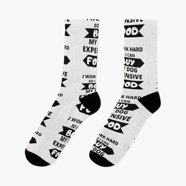 Item preview, I work hard for my dog, funny dog design designed and sold by NinaBetterNot.
