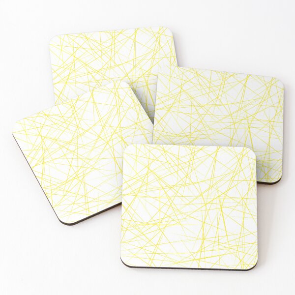 Item preview, Yellow lines abstract designed and sold by MeichaCreations.