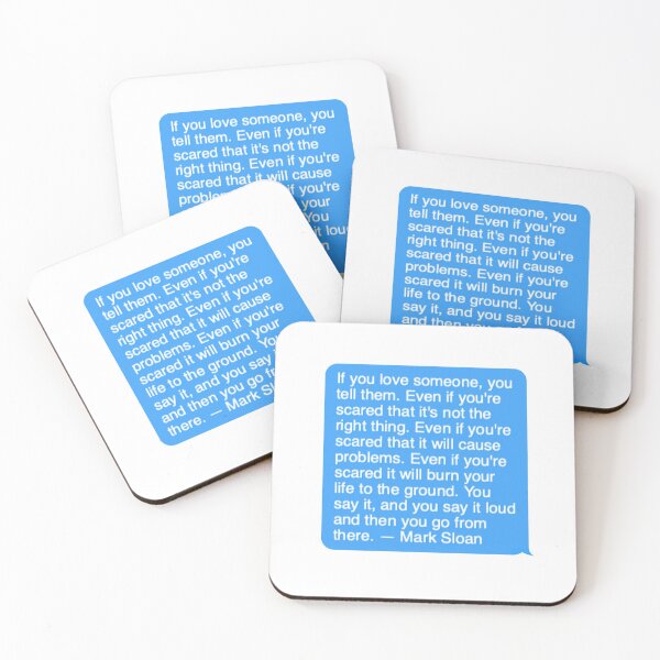 Item preview, mark sloan quote designed and sold by TheShowsAddict.