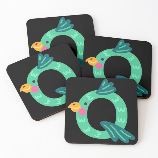 Item preview, Letter Q animal alphabet back to school designed and sold by awesomedesignrd.
