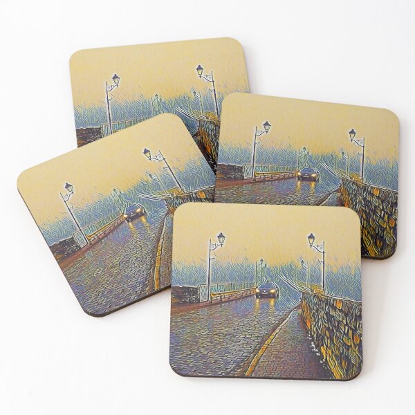 Item preview, Misty bridge leading to nowhere designed and sold by helenkaiy.