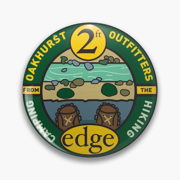 Item preview, Oakhurst Outfitters - Living Life 2 Feet from the Edge  - Tee-shirts and swag designed and sold by NeatlineFX.
