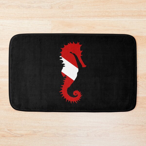 Item preview, Diver Down Seahorse designed and sold by Caden Darling Designs.