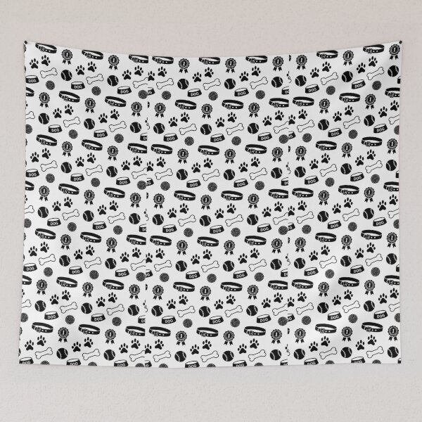 Item preview, Dog Pattern Paws Collars designed and sold by givemedogs.