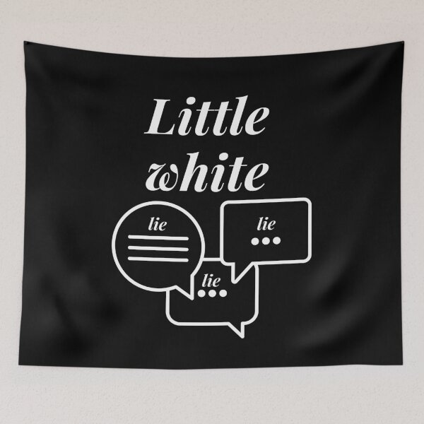 Item preview, little white lie little white lies designed and sold by amr badawy.