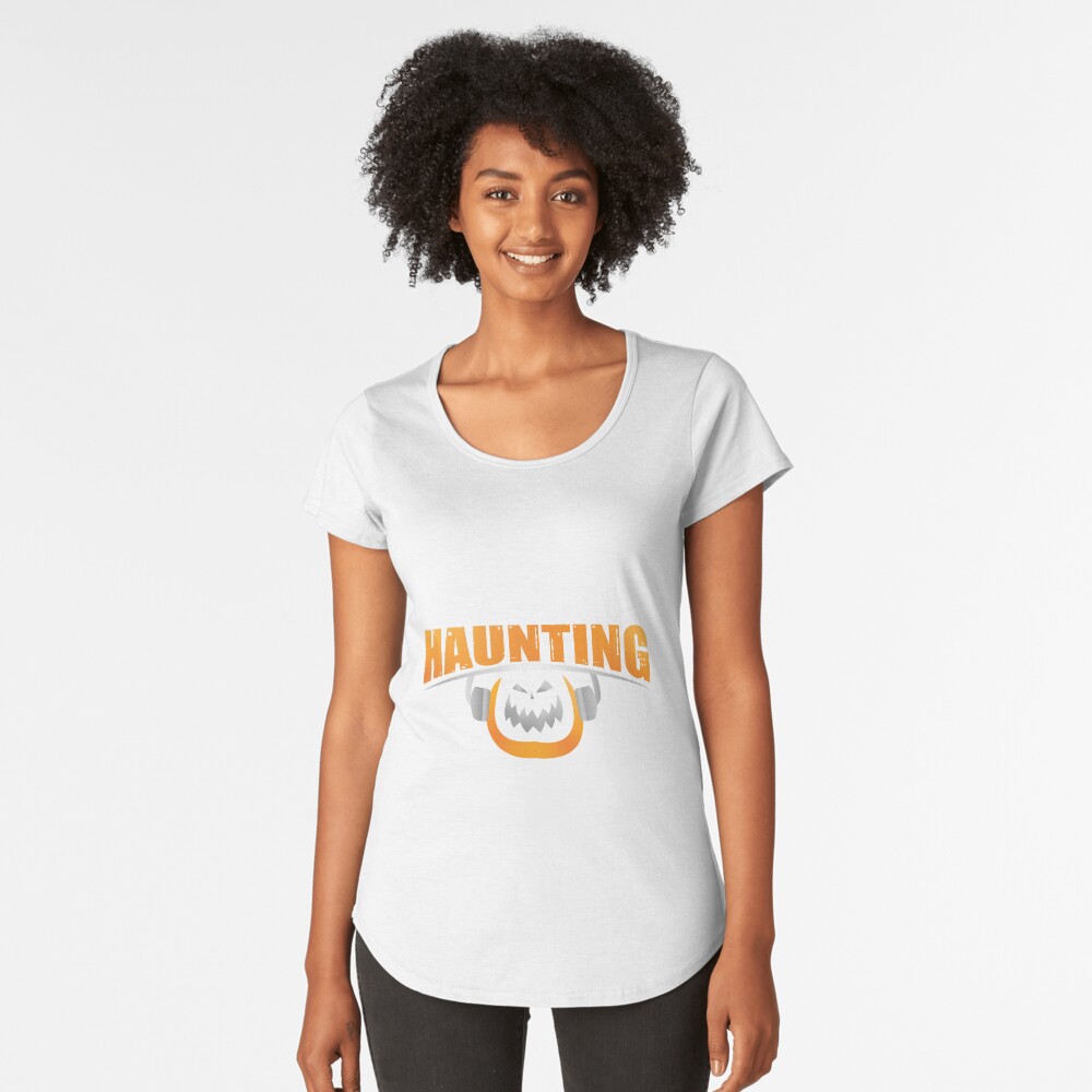 Item preview, Premium Scoop T-Shirt designed and sold by HauntingU.