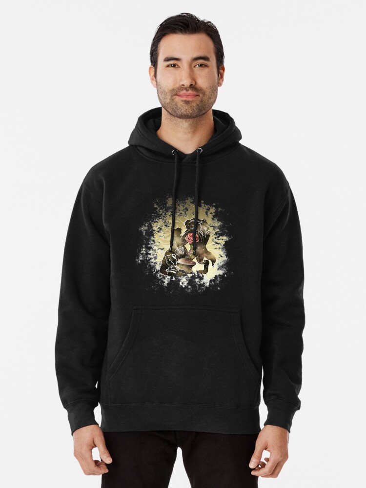 Gold beast cheap logo hoodie