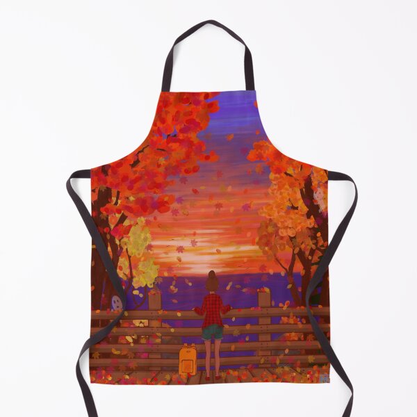 Autumn Seven Bridges Apron