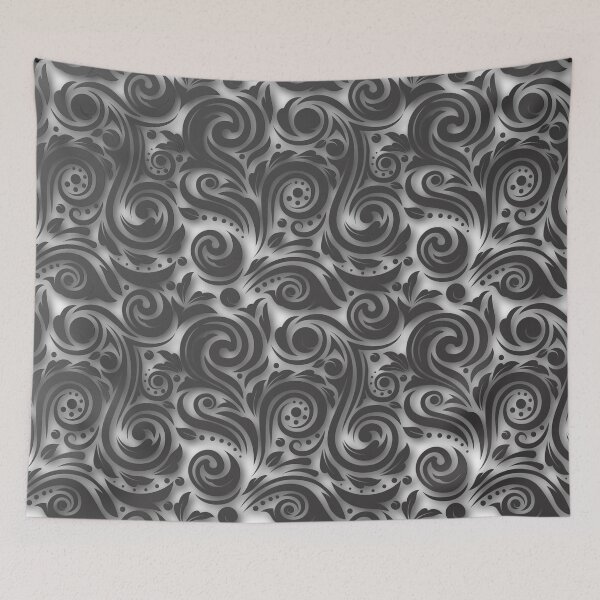 Item preview, Ornamental Flowers Background Pattern Mask designed and sold by Marstore.