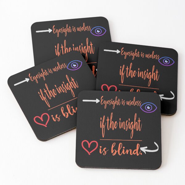 Item preview, eyesight is useless if insight is blind designed and sold by HouseOfWisdom.