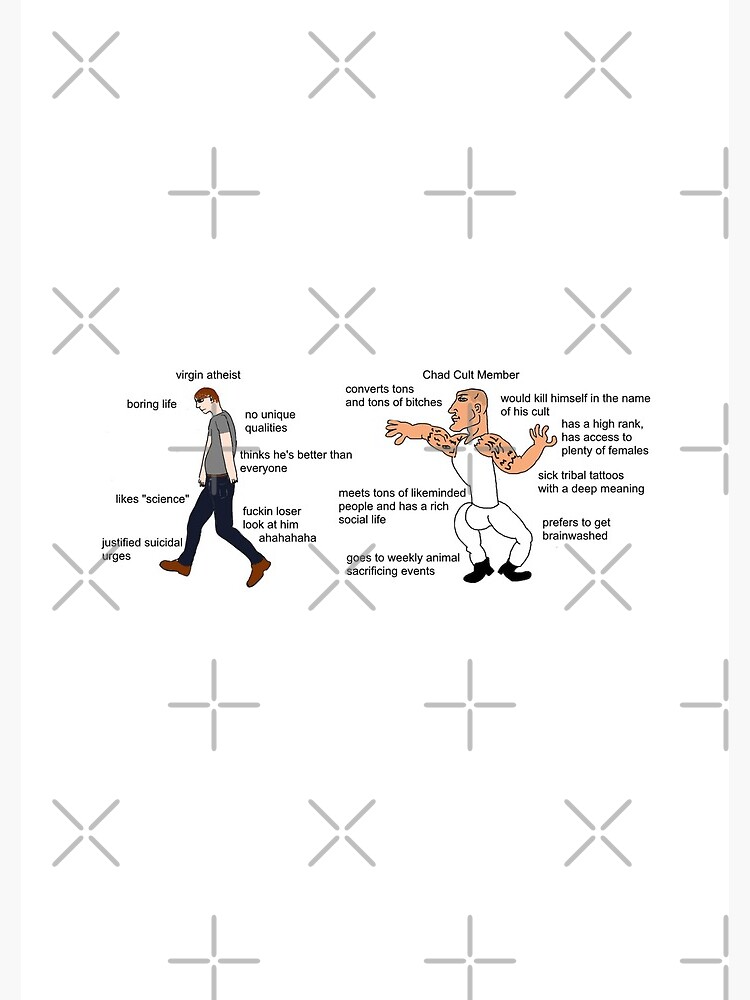 Virgin vs. Chad Template, Virgin vs. Chad