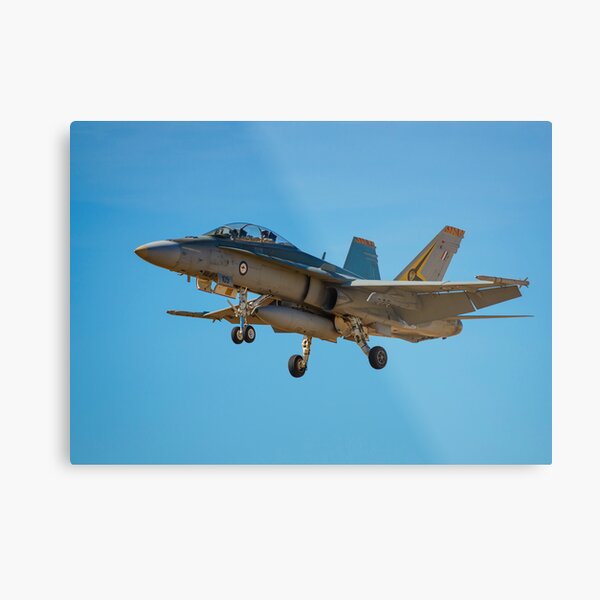 FA-18 Hornet Metal Print