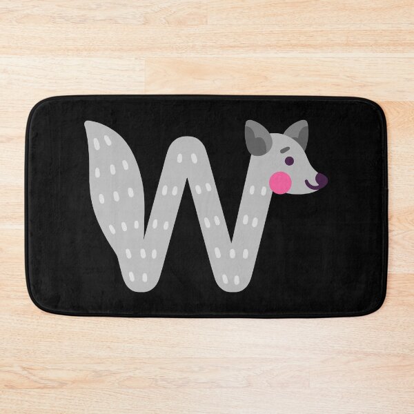 Item preview, Letter W animal alphabet back to school designed and sold by awesomedesignrd.