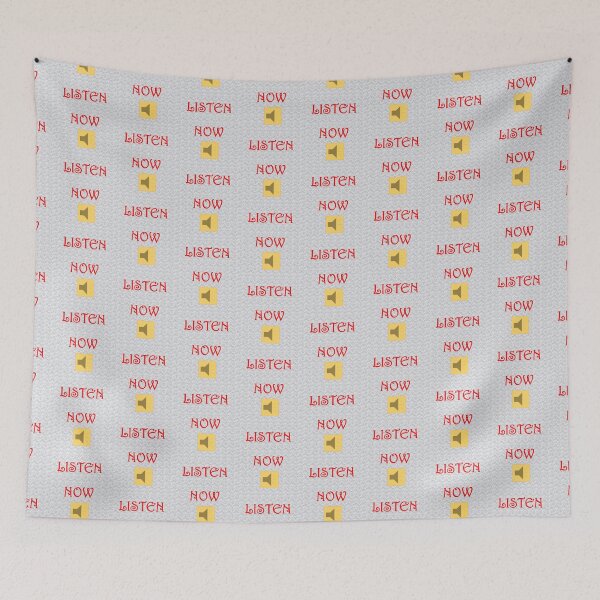Item preview, LISTEN NOW T-CHIRT designed and sold by Dahani-mo.
